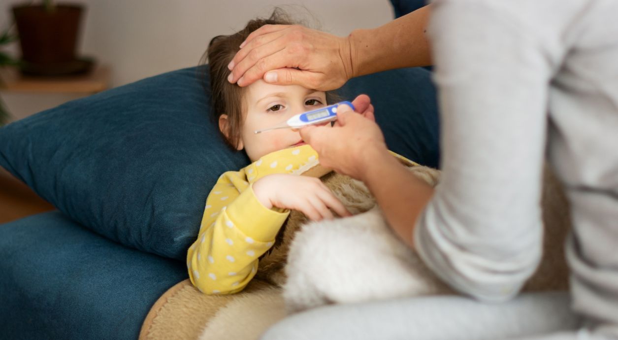 Рвота і температура у дитини