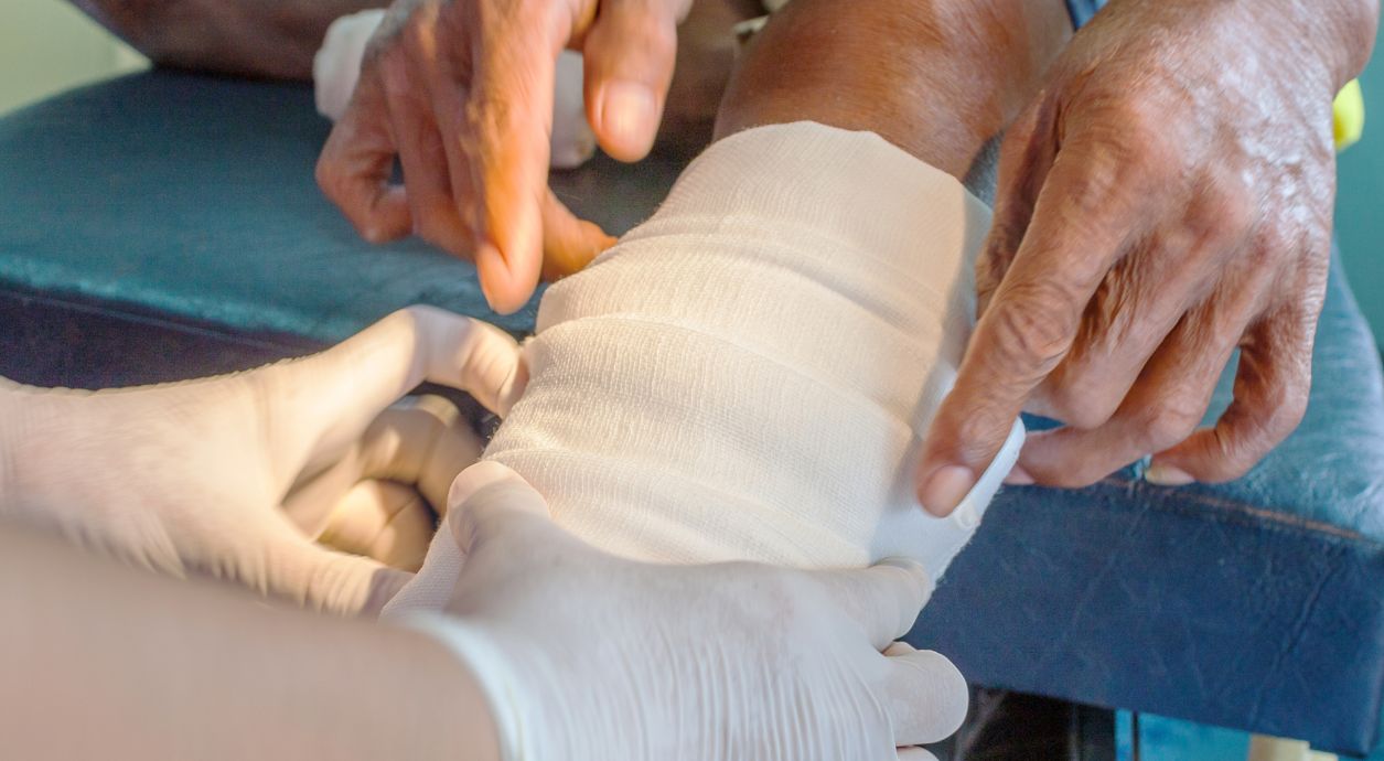 How to relieve pain from trophic ulcers