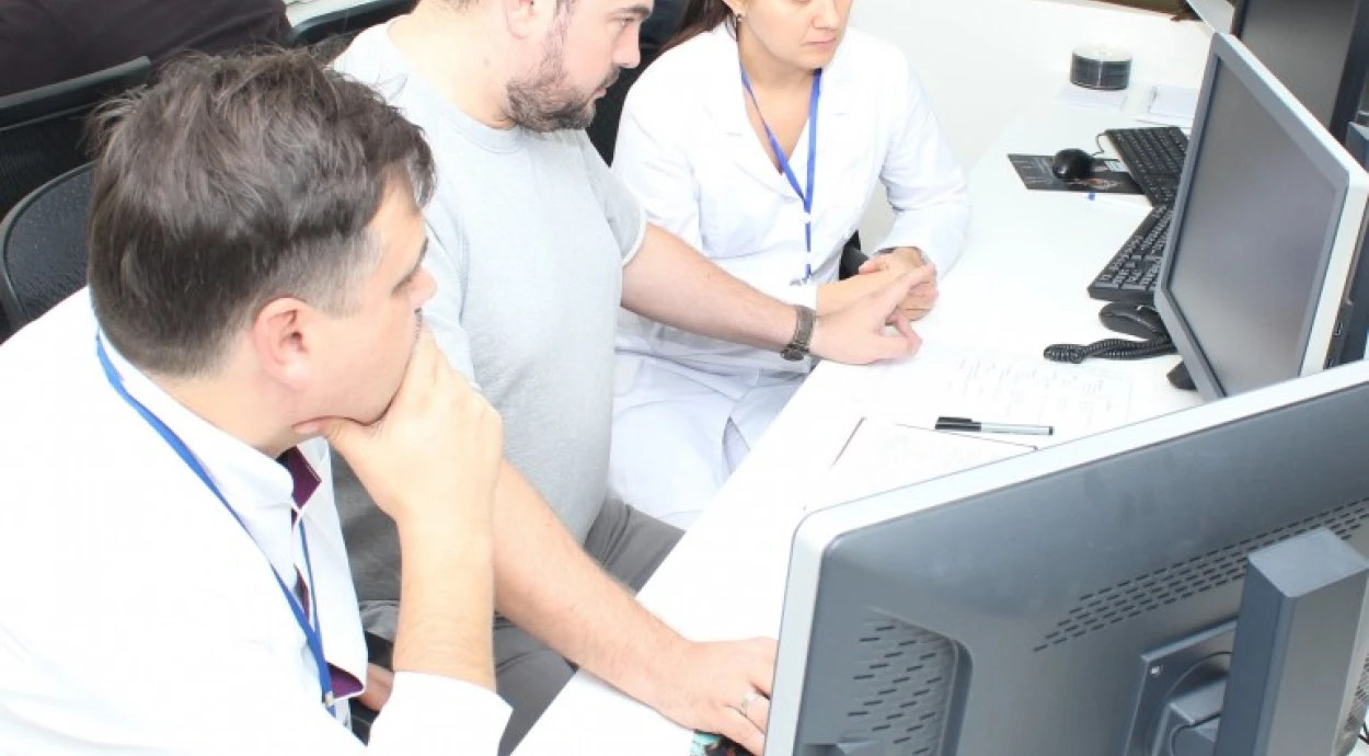 Мастер-класс в отделении компьютерной томографии