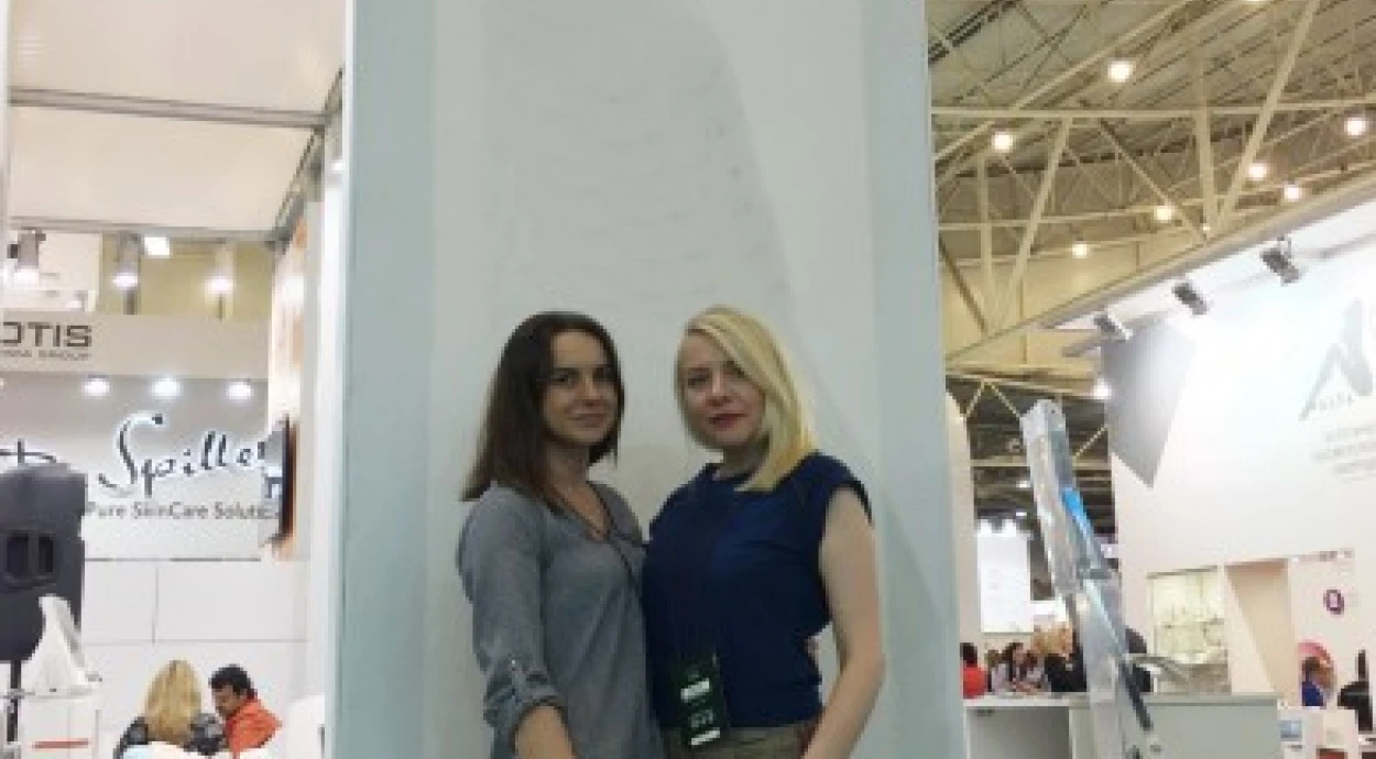 Наши косметологи на InterCHARM-2017