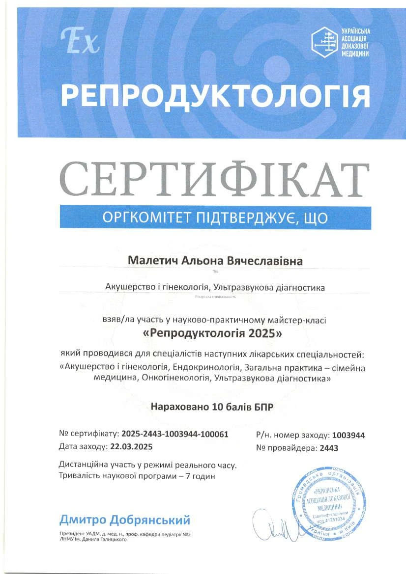 Малетич Алена Вячеславовна