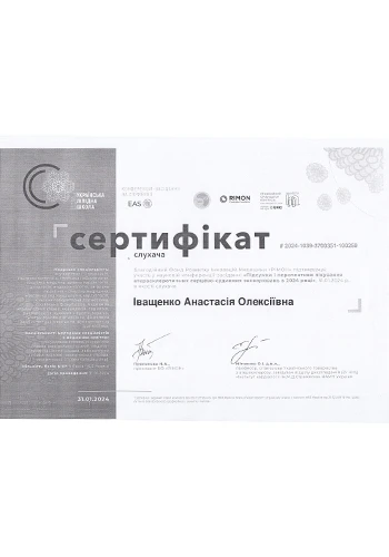 Іващенко Анастасія Олексіївна