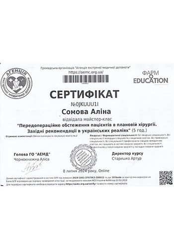 Somova Alina Igorevna