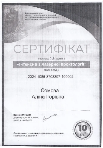 Somova Alina Igorevna