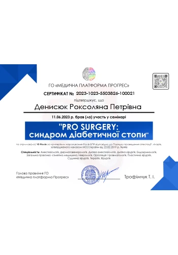 Денисюк Роксоляна Петровна