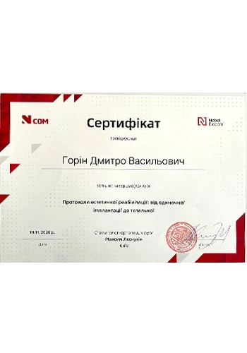 Горин Дмитрий Васильевич