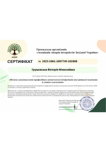 Грушовская Виктория Николаевна