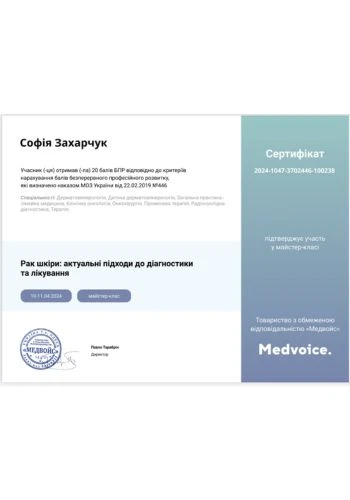 Захарчук София Викторовна