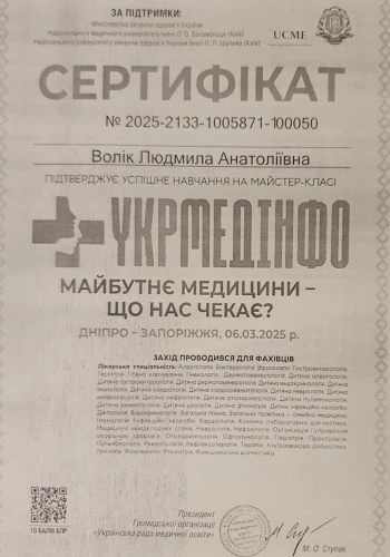 Волик Людмила Анатольевна