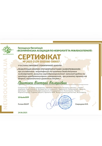 Притыка Виктория Валерьевна