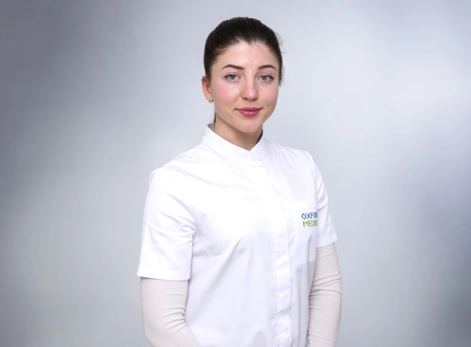 Лисенко Юлія Сергіївна – лікар-отоларинголог, дитячий отоларинголог II категорії приватної клініки Оксфорд Медікал Київ