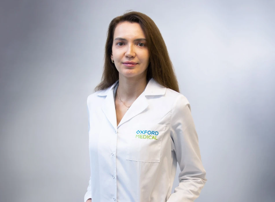 Шевелева Олеся Сергеевна - врач-гастроэнтеролог, врач УЗИ в клинике Оксфорд Медикал Киев
