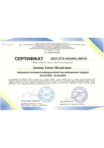 Дынник Анна Михайловна