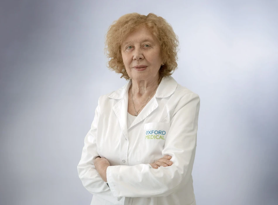 Квашенко Валентина Павлівна - гінеколог приватної клініки Оксфорд Медікал Київ