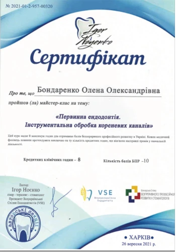 Aleksienko Olena Oleksandrivna