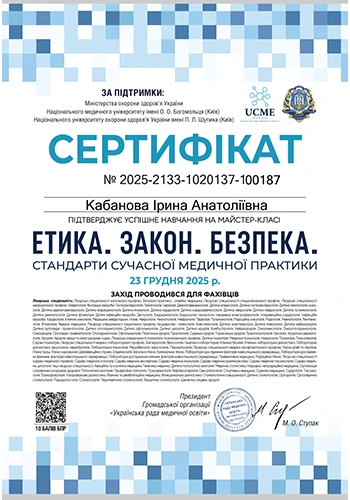 Kabanova Iryna Anatoliivna