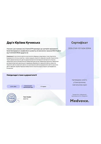 Kuchynska Daria Yuriivna