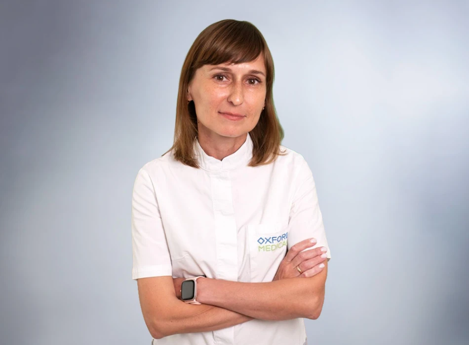 Sokolovska Olena Serhiivna – gastroenterologist at the Oxford Medical Kyiv private clinic