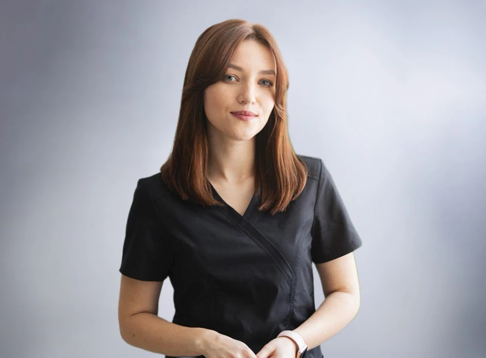 Gerasymchuk Vitalina Pavlivna – Dentist of the highest category of the private clinic Oxford Medical Kyiv