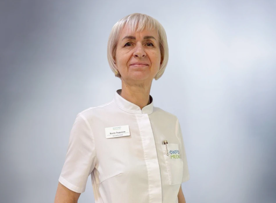 Volik Lyudmila Anatoliivna – otolaryngologist of the 1st category of the private clinic Oxford Medical Kyiv