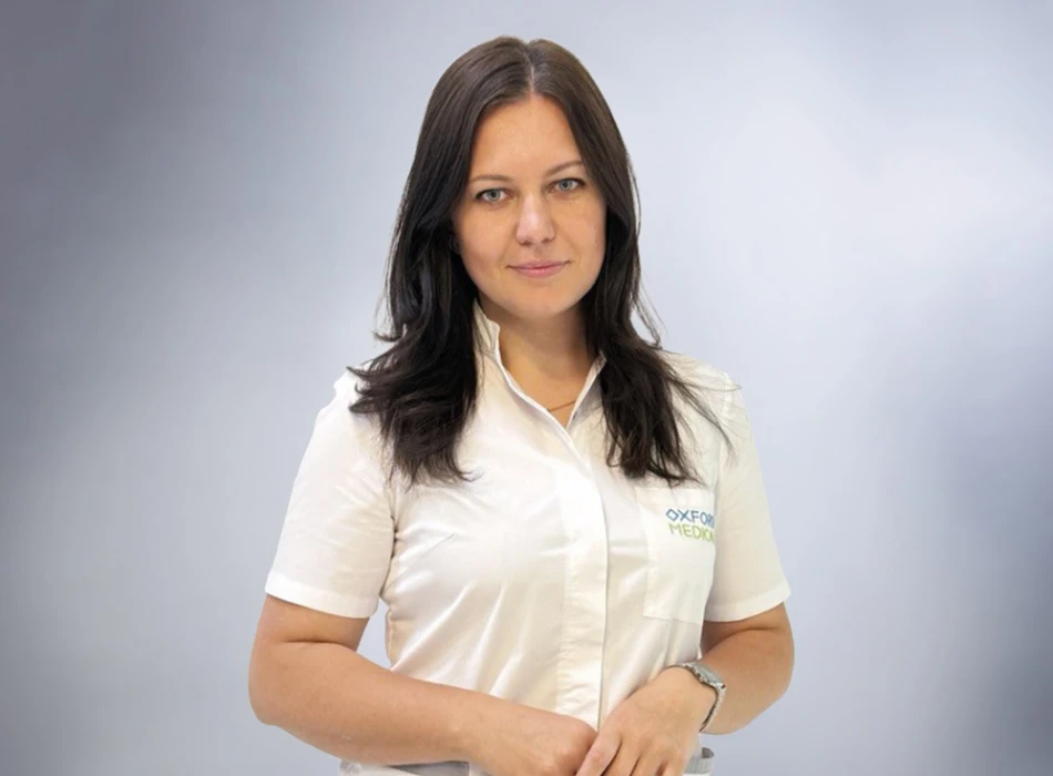 Maletych Alena Vyacheslavovna – obstetrician-gynecologist, ultrasound doctor at the private clinic Oxford Medical Kyiv
