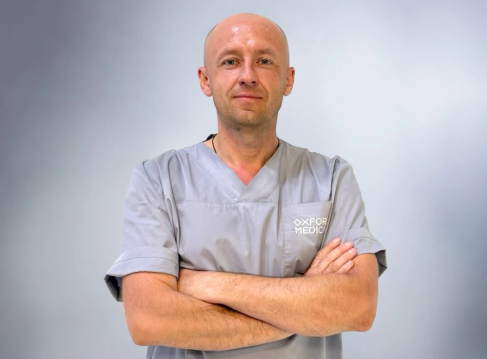 Andriy Dmytrovych Kulyk – massage therapist at the private clinic Oxford Medical Kyiv