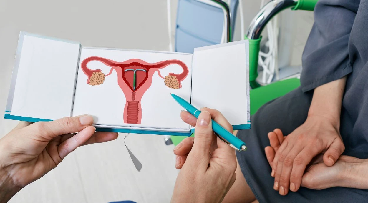 How does an intrauterine device work and does it protect against pregnancy?