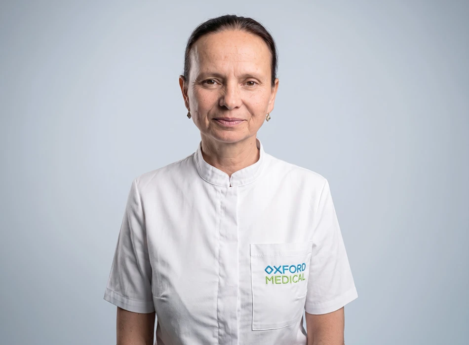 Уткина Алла Владимировна – врач-отоларинголог частной клиники Оксфорд Медикал Киев
