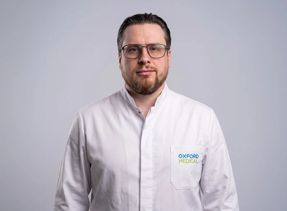 Kobyakov Oleksandr Volodymyrovych - maxillofacial surgeon, Master of Medicine, Oxford Medical Kyiv private clinic