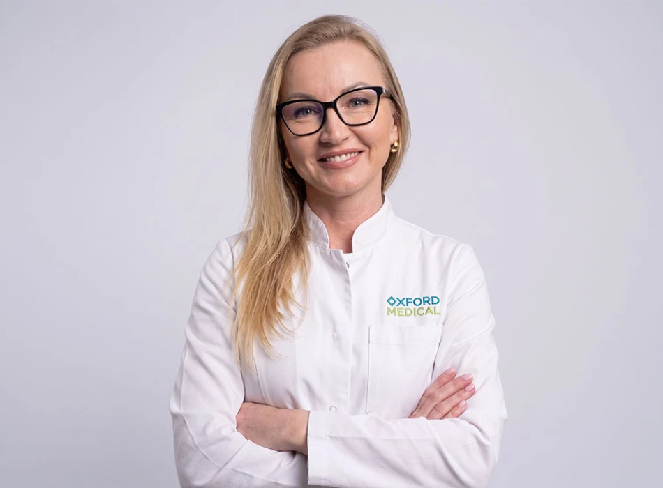 Inna Valeriivna Arnautova – Category I general dentist and endodontist at the private clinic Oxford Medical Kyiv.Inna Valeriivna Arnautova – Category I general dentist and endodontist at the private clinic Oxford Medical Kyiv.